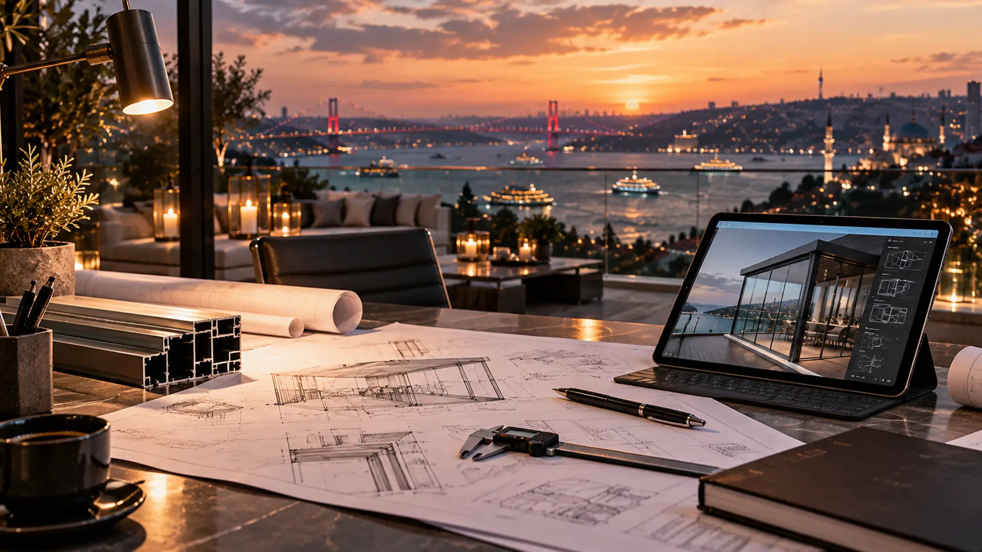 Galata Cam Balkon m2 Fiyat Hesaplama ve Mimari Keşif