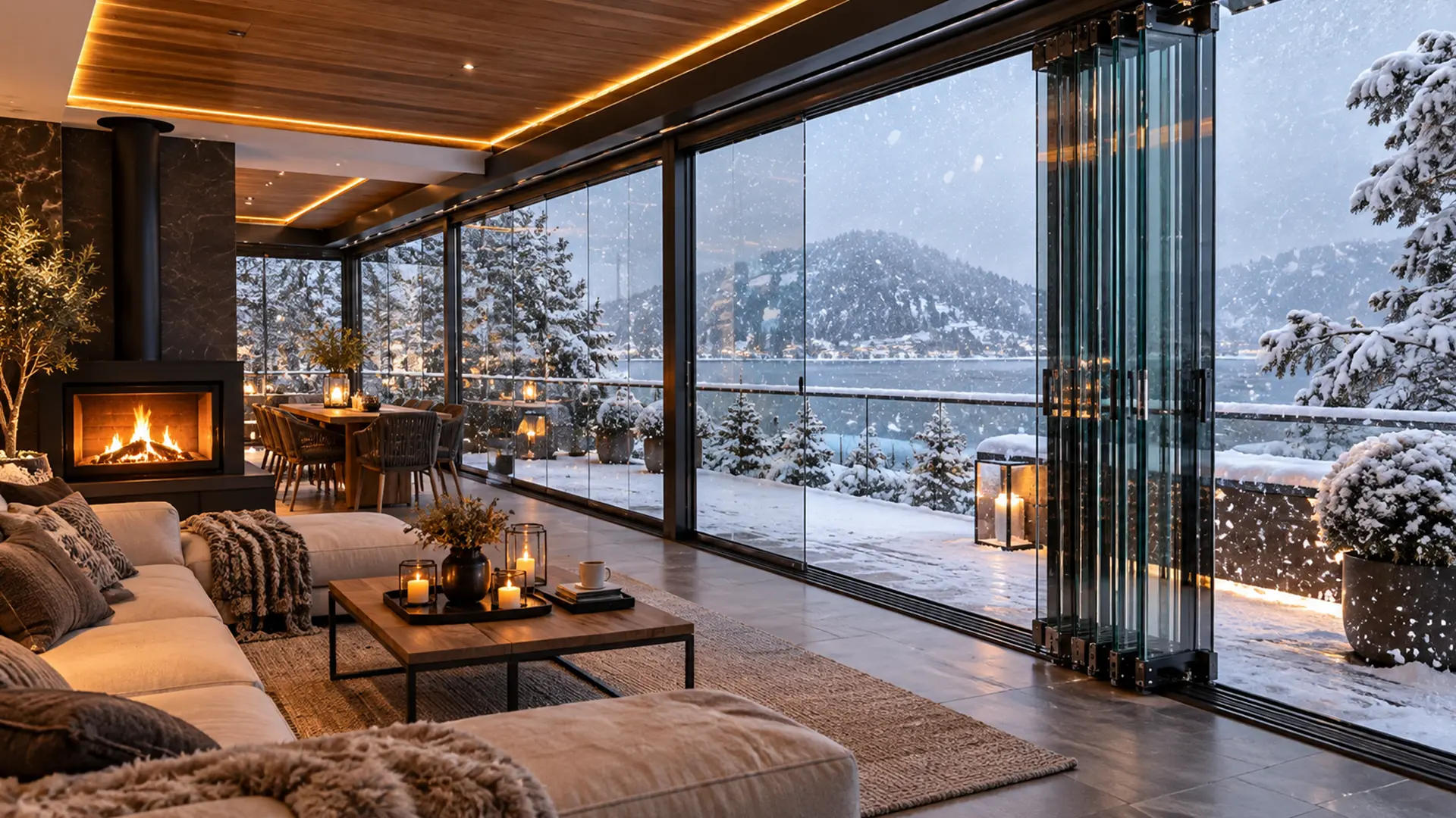 Isıcamlı Cam Balkon Sistemi